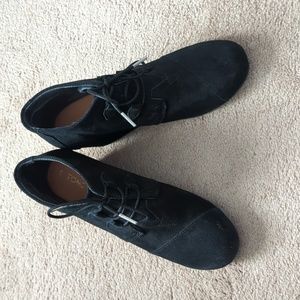 Wedge booties